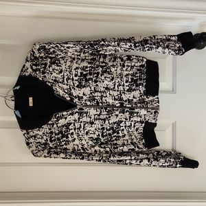 Hollister black and white jacket